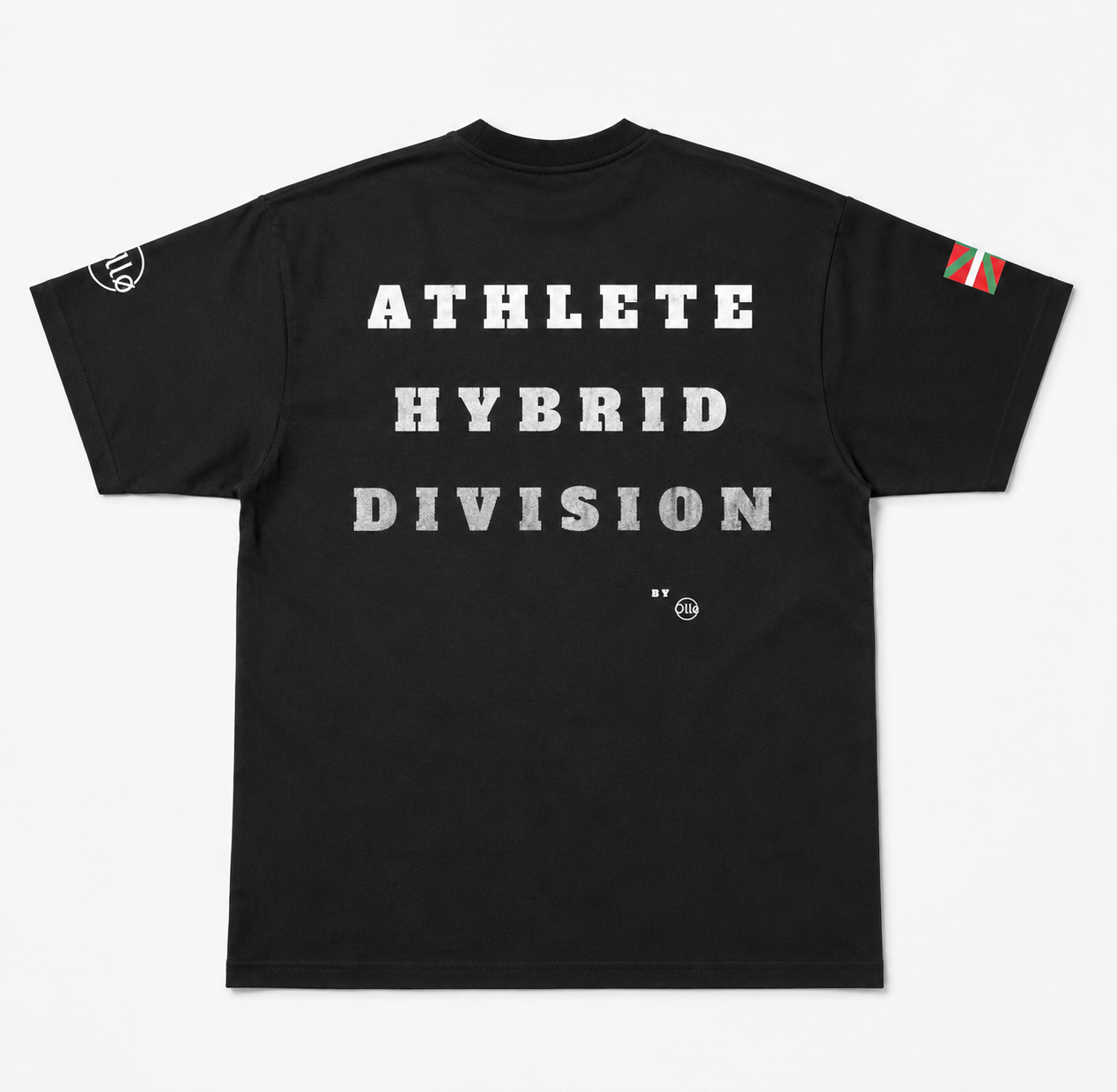 T-shirt Athlete Hybrid Division black Ollo sport