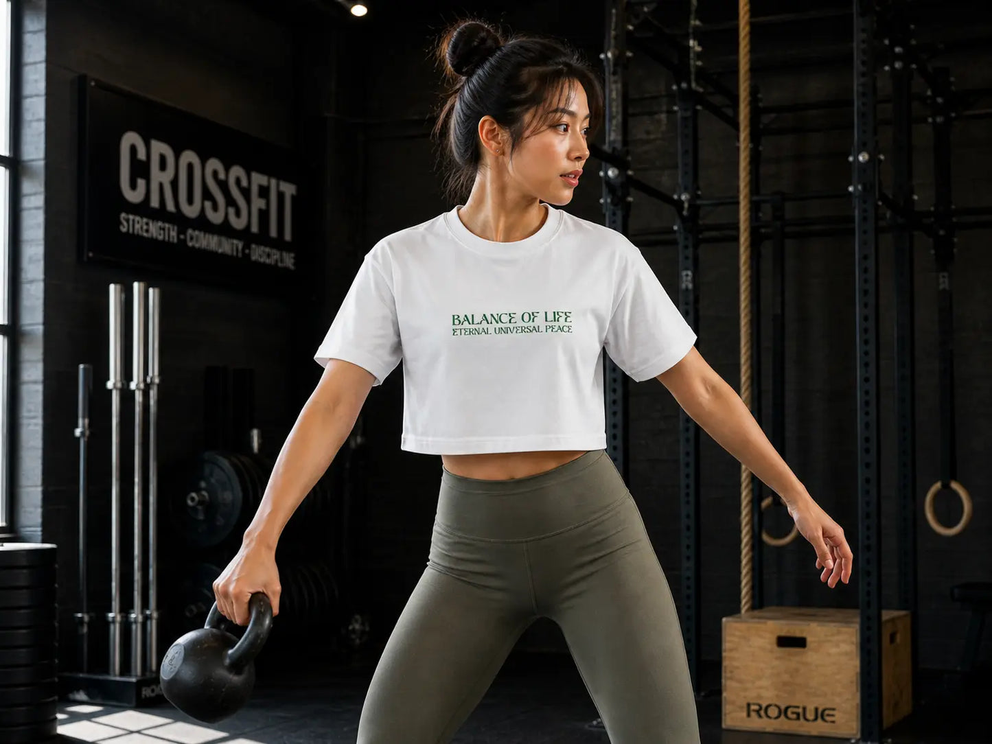 Balance of life blanc/vert Ollo sport