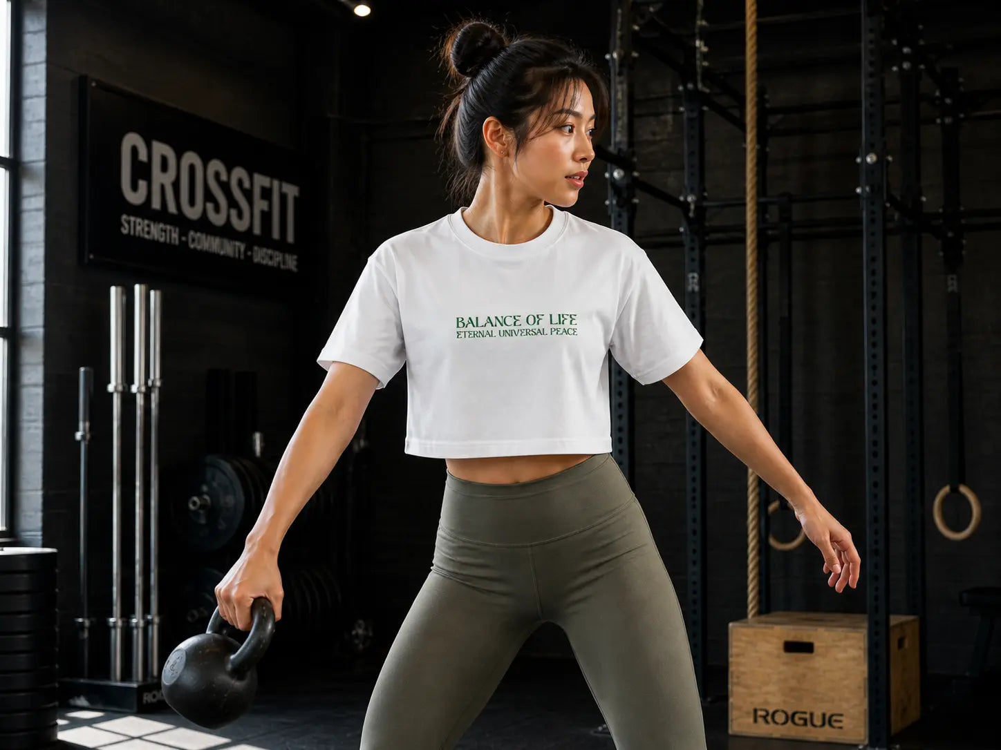 Balance of life blanc/vert Ollo sport