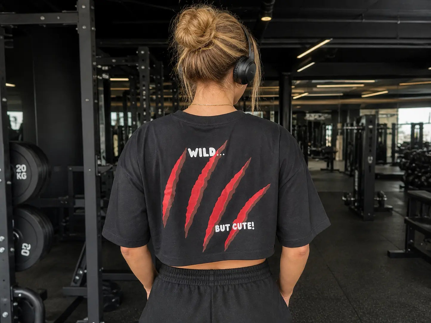 "Wild but cute" noir/rouge Ollo sport
