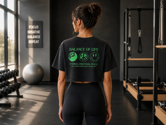 Balance of life noir/vert – Ollo sport