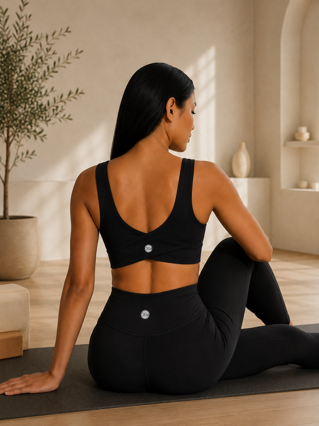 Brassière Femme – Nylon & Spandex | CrossFit, Hyrox, Yoga & Pilates Ollo sport