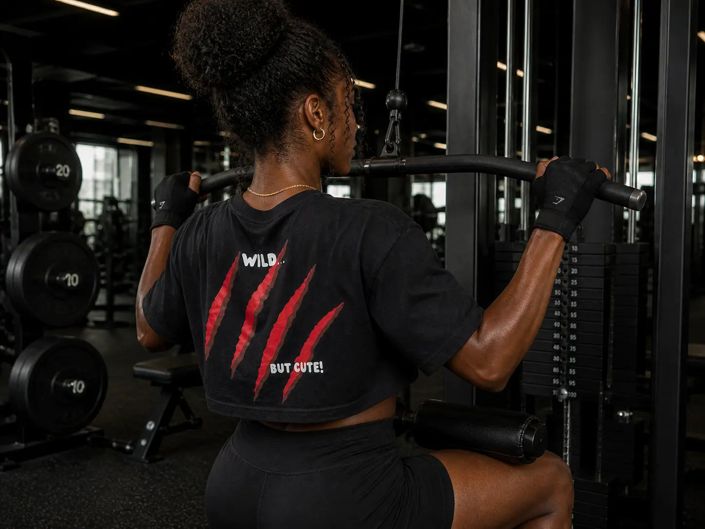 "Wild but cute" noir/rouge Ollo sport