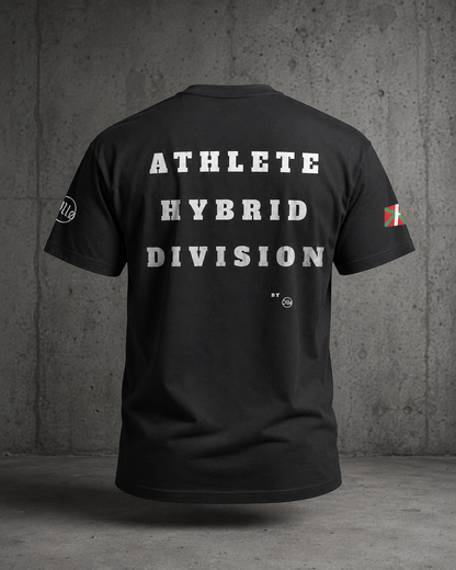 T-shirt Athlete Hybrid Division black Ollo sport