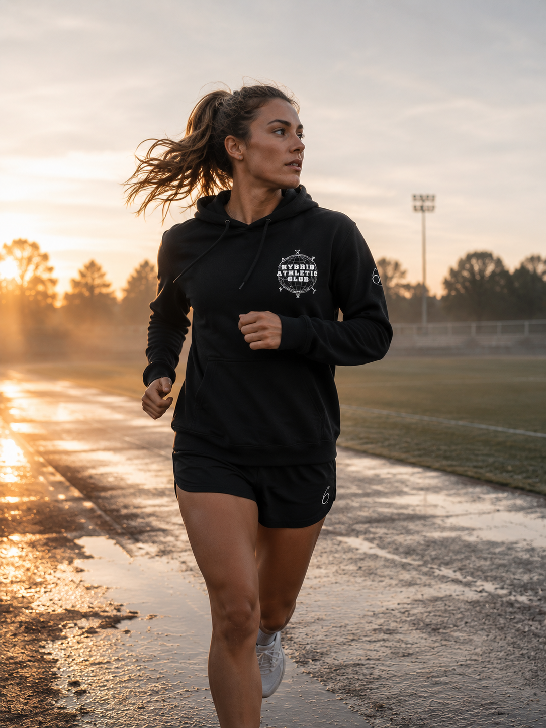 Sweat-shirt à capuche « Hybrid athletic club » Ollo sport