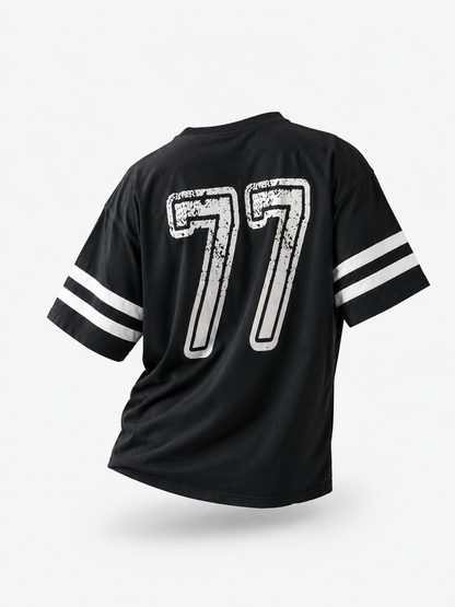 Sweat-shirt Vintage 77 manches courtes Ollo sport