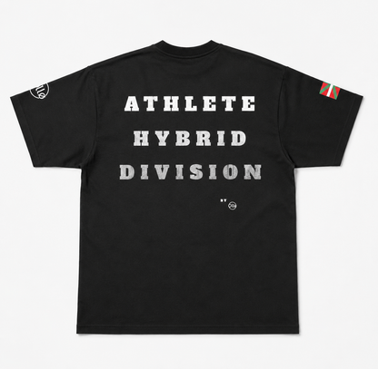 T-shirt Athlete Hybrid Division black Ollo sport