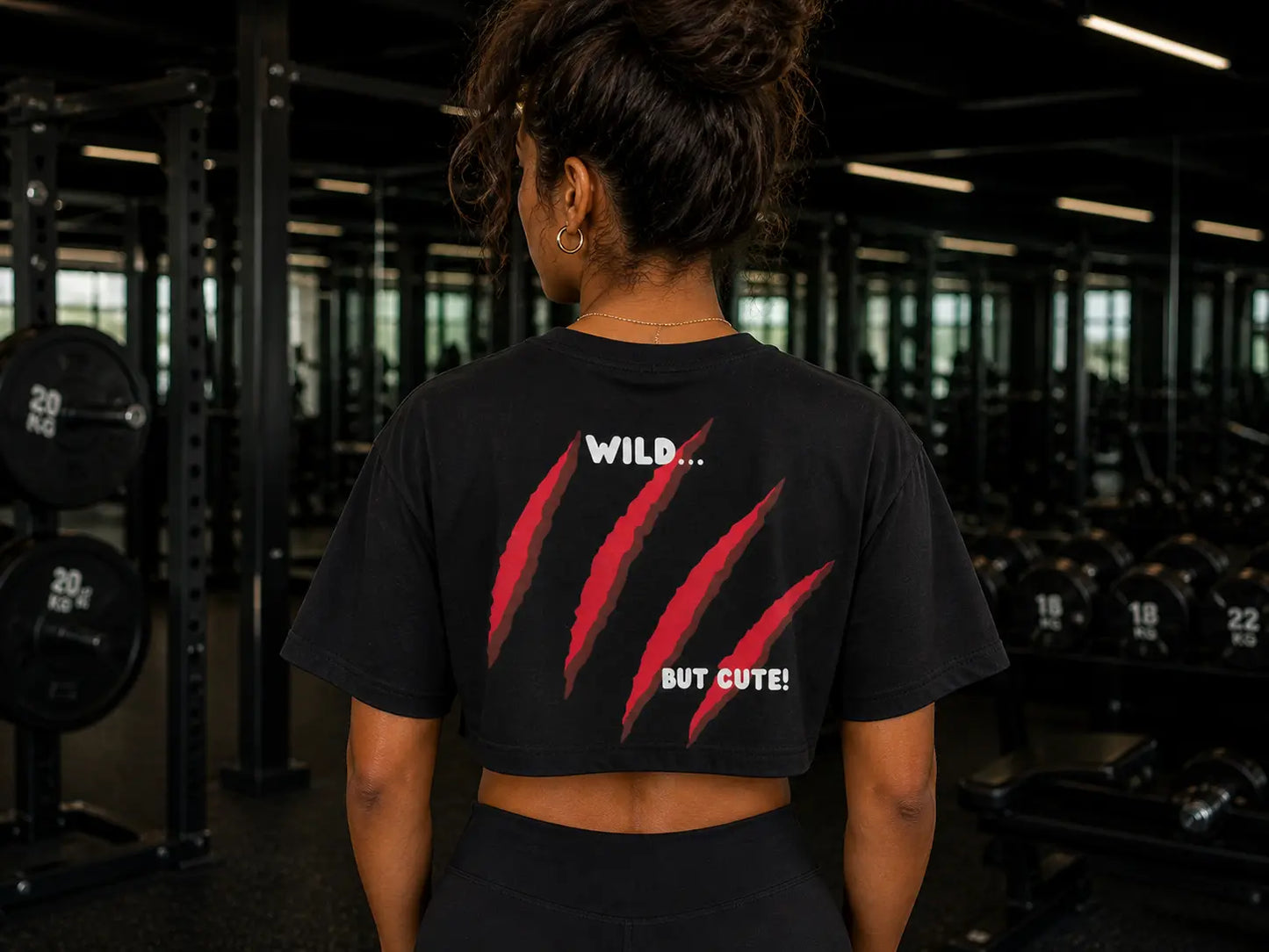 "Wild but cute" noir/rouge Ollo sport