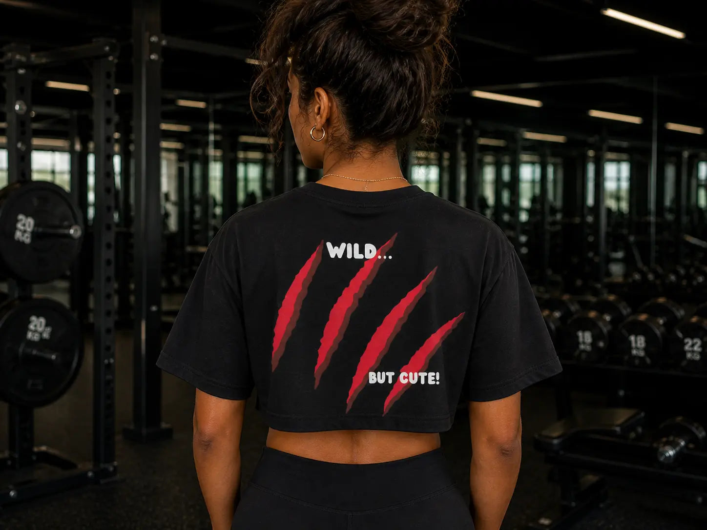 "Wild but cute" noir/rouge Ollo sport