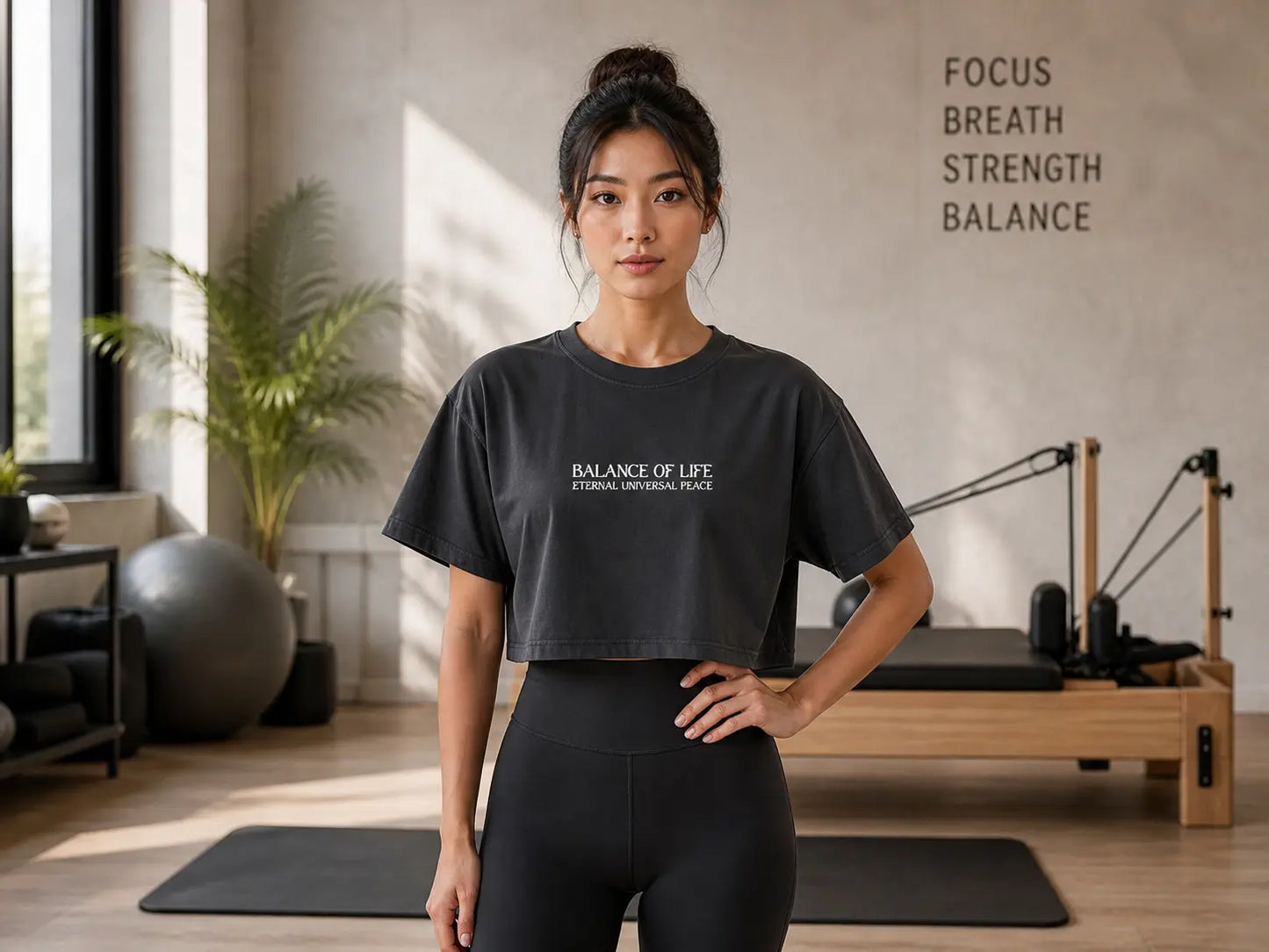 Balance of life noir/blanc Ollo sport