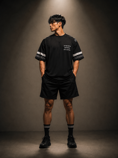 Sweat-shirt « Athlete Hybrid Division » manches courtes Ollo sport